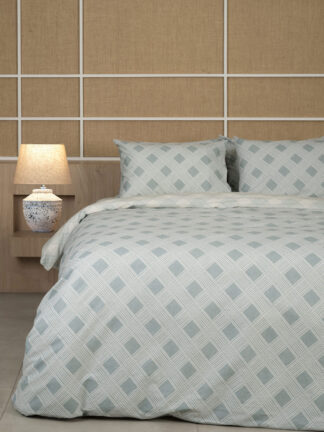 Σετ Σεντόνια Cotton Feelings 2072 Aqua Μονό (165x270) Σετ Σεντόνια Cotton Feelings 2072 Aqua Μονό (165x270)