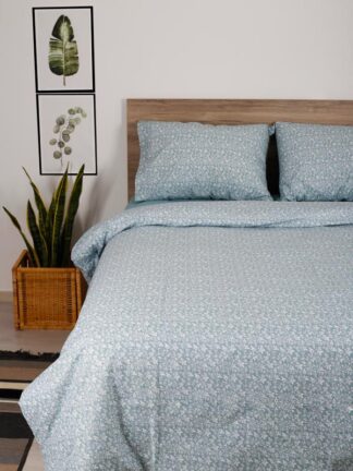 Σετ Σεντόνια Cotton Feelings 920 Aqua Μονό (165x270) Σετ Σεντόνια Cotton Feelings 920 Aqua Μονό (165x270)