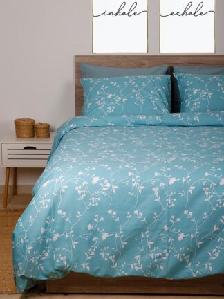 Σετ Σεντόνια Cotton Feelings 924 Aqua Μονό (165x270) Σετ Σεντόνια Cotton Feelings 924 Aqua Μονό (165x270)