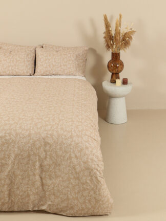 Σετ Σεντόνια Cotton Feelings 2052 Beige Διπλό (200x270)