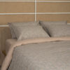 Σετ Σεντόνια Cotton Feelings 928 Μπεζ Διπλό Με Λάστιχο (150×205+30)