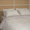 Σετ Σεντόνια Cotton Feelings 2070 Μπεζ Διπλό Με Λάστιχο (150×205+30)