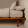 Σετ Σεντόνια Cotton Feelings 119 Μόκα Διπλό Με Λάστιχο (150×205+30)