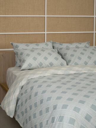 Σετ Σεντόνια Cotton Feelings 2072 Aqua Υπέρδιπλο με λάστιχο (170x205+30) Σετ Σεντόνια Cotton Feelings 2072 Aqua Υπέρδιπλο με λάστιχο (170x205+30)
