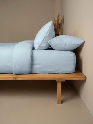 Σετ Σεντόνια Cotton Feelings 103 Light Blue Υπέρδιπλο με λάστιχο (170x205+30) Σετ Σεντόνια Cotton Feelings 103 Light Blue Υπέρδιπλο με λάστιχο (170x205+30)