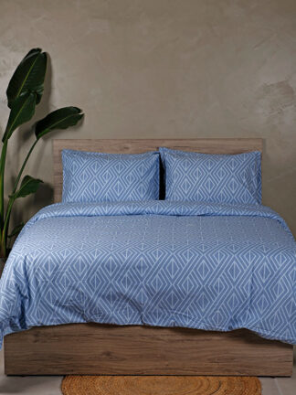 Σετ Σεντόνια Cotton Feelings 2042 Blue King Size (260x270) Σετ Σεντόνια Cotton Feelings 2042 Blue King Size (260x270)
