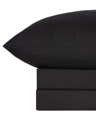 Σετ Σεντόνια Menta 208 Black Μονό με λάστιχο (100x200+30)