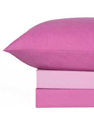 Σετ Σεντόνια Menta 201 Mauve-Lila Υπέρδιπλο με λάστιχο (170x200+30)