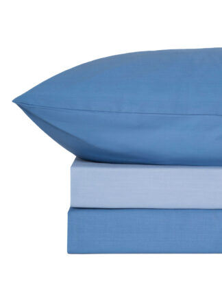 Σετ Σεντόνια Menta 202 Light Blue Υπέρδιπλο με λάστιχο (170x200+30)