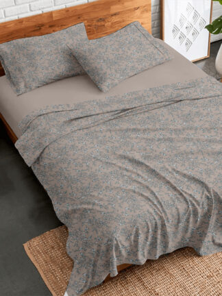 Σετ Σεντόνια Flannel 928 Beige Διπλό με λάστιχο (150x205+30) Σετ Σεντόνια Flannel 928 Beige Διπλό με λάστιχο (150x205+30)