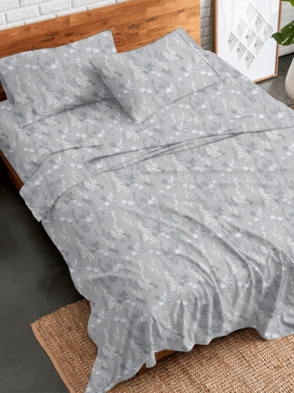 Σετ Σεντόνια Flannel 2060 Grey Μονό (160x260) Σετ Σεντόνια Flannel 2060 Grey Μονό (160x260)