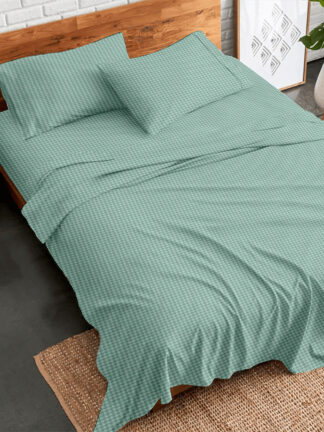 Σετ Σεντόνια Flannel 2064 Aqua Υπέρδιπλο (230×260) Σετ Σεντόνια Flannel 2064 Aqua Υπέρδιπλο (230×260)