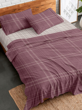 Σετ Σεντόνια Flannel 2066 Bordeaux Υπέρδιπλο (230×260) Σετ Σεντόνια Flannel 2066 Bordeaux Υπέρδιπλο (230×260)