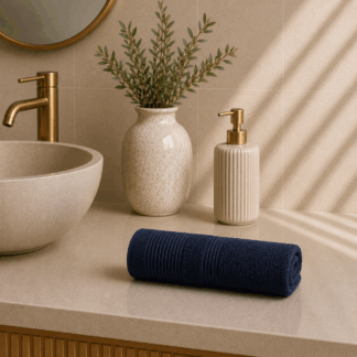 Πετσέτα Χεριών 30×50 Navy Blue