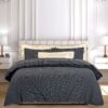 Σετ Σεντόνια King Essential 2297 Μαύρο Σετ Σεντόνια King Essential 2297 Μαύρο