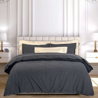Παπλωματοθηκη Σετ Υπερδιπλh Essential 2297 Black