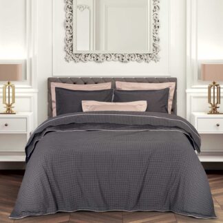 Παπλωματοθηκη Σετ Υπερδιπλh Essential 2374 Dark Grey Παπλωματοθηκη Σετ Υπερδιπλh Essential 2374 Dark Grey