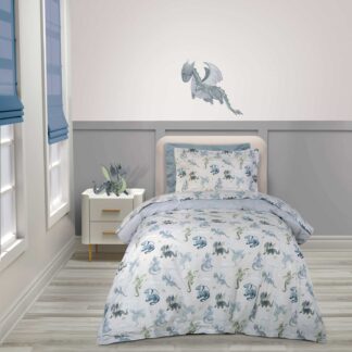 Σετ Παπλωματοθηκη Μονη 8863 Beige, Blue Σετ Παπλωματοθηκη Μονη 8863 Beige, Blue