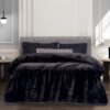 Κουβέρτα Velour Υπέρδιπλη Essential 3440 Μαύρο Κουβέρτα Velour Υπέρδιπλη Essential 3440 Μαύρο
