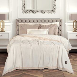 Κουβερτα Velour King Essential 3974 Royal White Κουβερτα Velour King Essential 3974 Royal White