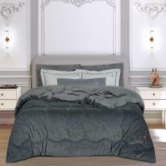Κουβερτοπάπλωμα Rabbit Faux Fur King Essential 3954 Γκρι Κουβερτοπάπλωμα Rabbit Faux Fur King Essential 3954 Γκρι