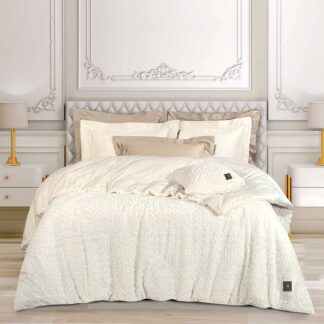 Κουβερτοπαπλωμα Rabbit Faux Fur King Essential 3959 White Κουβερτοπαπλωμα Rabbit Faux Fur King Essential 3959 White