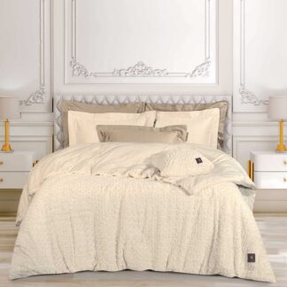 Κουβερτοπαπλωμα Rabbit Faux Fur King Essential 3960 Ecru Κουβερτοπαπλωμα Rabbit Faux Fur King Essential 3960 Ecru