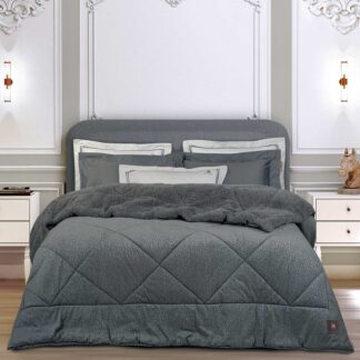 Κουβερτοπαπλωμα King Sherpa Essential 4435 Grey Κουβερτοπαπλωμα King Sherpa Essential 4435 Grey