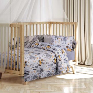 Κουβερλι Κουνιας Essential 8861 Cream, Grey
