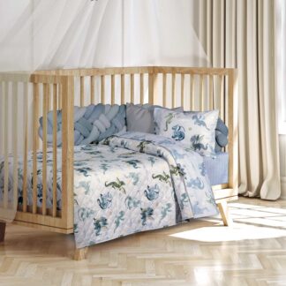 Κουβερλι Κουνιας Essential 8863 Beige, Blue