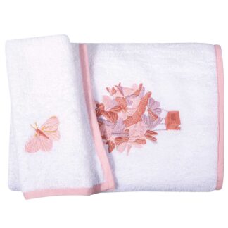 Σετ Πετσετες Baby Essential 8864 Pink, White