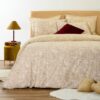 Σετ Σεντόνια King Size Με Λάστιχο Demi Σοκολατί Casual Line (180×200+32)