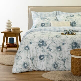 Σετ Σεντόνια Υπέρδιπλα Lesslie Μπλε Casual Line (235×270)