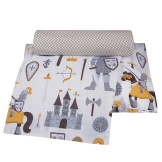 Σετ Σεντονια Κουνιας Essential 8861 Cream, Grey Σετ Σεντονια Κουνιας Essential 8861 Cream, Grey