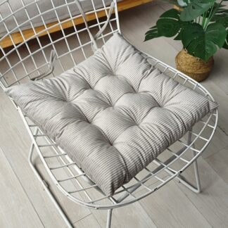 Μαξιλαρι Καρεκλας Cord Light Grey (40x40)