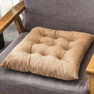 Μαξιλαρι Καρεκλας Velvet Beige (40x40)