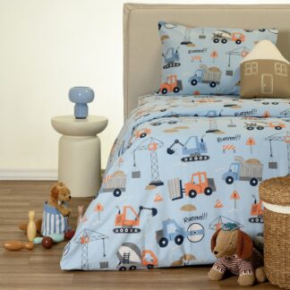 Σεντόνι (Σετ 2 τεμ.) 120×200+32 Bob Μπλε Winter Line Kids Mini Σεντόνι (Σετ 2 τεμ.) 120×200+32 Bob Μπλε Winter Line Kids Mini