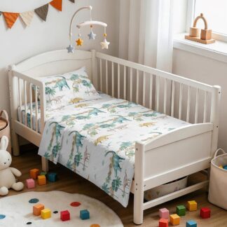 Σετ Σεντονια Κουνιας Dinosaur Prime Line Baby (120x170)