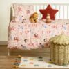 Σετ Σεντόνια Φανελένια Κούνιας Naida Ροζ (120×170) Winter Line Baby Σετ Σεντόνια Φανελένια Κούνιας Naida Ροζ (120×170) Winter Line Baby