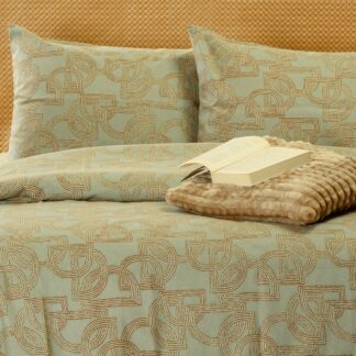 Σεντόνι (Σετ 3 τεμ.) 180×200+32 Ember Γαλάζιο Winter Line Mini