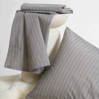 Σεντόνι (Σετ 2 τεμ.) 100×200+32 Minna Γκρι Casual Line Mini