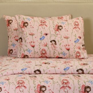 Σετ Μαξιλαροθήκες Φανελένιες Naida Ροζ (53×72) Winter Line Kids Σετ Μαξιλαροθήκες Φανελένιες Naida Ροζ (53×72) Winter Line Kids