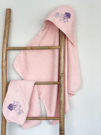 Fluffy Κεντητή Κάπα Pink Mermaid 75x75 Fluffy Κεντητή Κάπα Pink Mermaid 75x75
