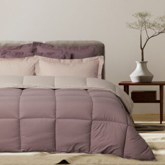 Παπλωμα Υπερδιπλο Happy 9691 Beige, Purple Παπλωμα Υπερδιπλο Happy 9691 Beige, Purple