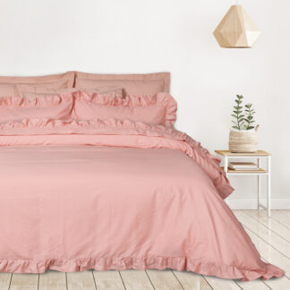 Σετ Παπλωματοθηκη Υπερδιπλη Daily 3169 Pink Σετ Παπλωματοθηκη Υπερδιπλη Daily 3169 Pink