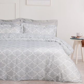 Σετ Παπλωματοθηκη Υπερδιπλη Daily 3182 Ecru, Grey Σετ Παπλωματοθηκη Υπερδιπλη Daily 3182 Ecru, Grey