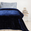 Κουβέρτα Velour Monh 0292 Μπλε Κουβέρτα Velour Monh 0292 Μπλε
