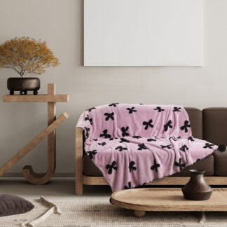 Κουβερτα Καναπε Jacquard Fleece 1381 Lilac Κουβερτα Καναπε Jacquard Fleece 1381 Lilac