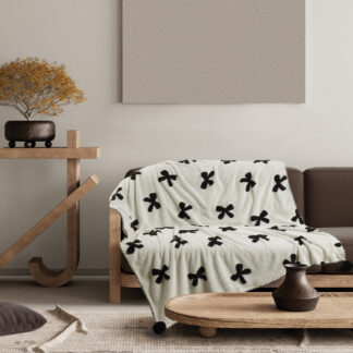 Κουβερτα Καναπε Jacquard Fleece 1382 Beige Κουβερτα Καναπε Jacquard Fleece 1382 Beige