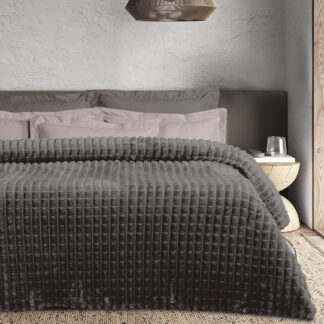 Κουβέρτα Fleece 160×220 1390 Σκούρο Γκρι Κουβέρτα Fleece 160×220 1390 Σκούρο Γκρι
